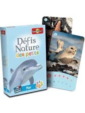 Bioviva Défis Nature des Petits -Mer(animal )French Card Game New Sealed Ages 4+